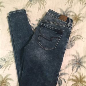 High rise AEO ripped skinny jeans 3 for $20